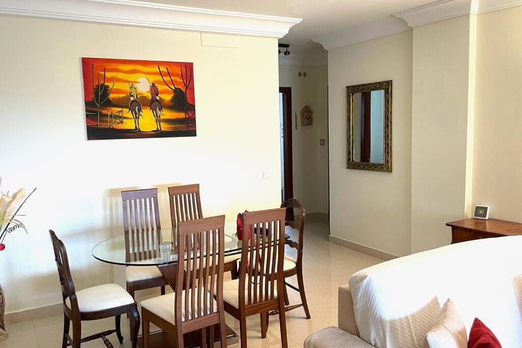 פאלם-מאר Luxurioese Duplex Ferienwohnung In Sehr Ruhiger Wohnanlage Mit Meerblick מראה חיצוני תמונה