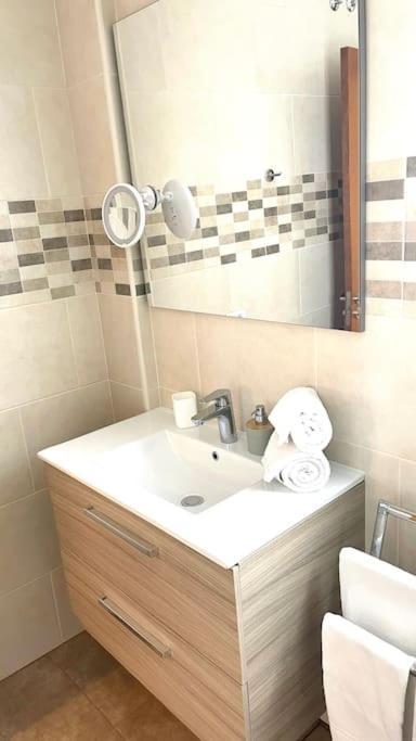 פאלם-מאר Luxurioese Duplex Ferienwohnung In Sehr Ruhiger Wohnanlage Mit Meerblick מראה חיצוני תמונה