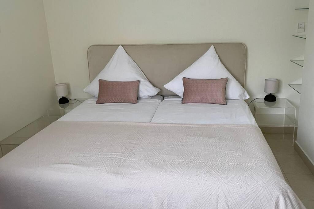 פאלם-מאר Luxurioese Duplex Ferienwohnung In Sehr Ruhiger Wohnanlage Mit Meerblick מראה חיצוני תמונה