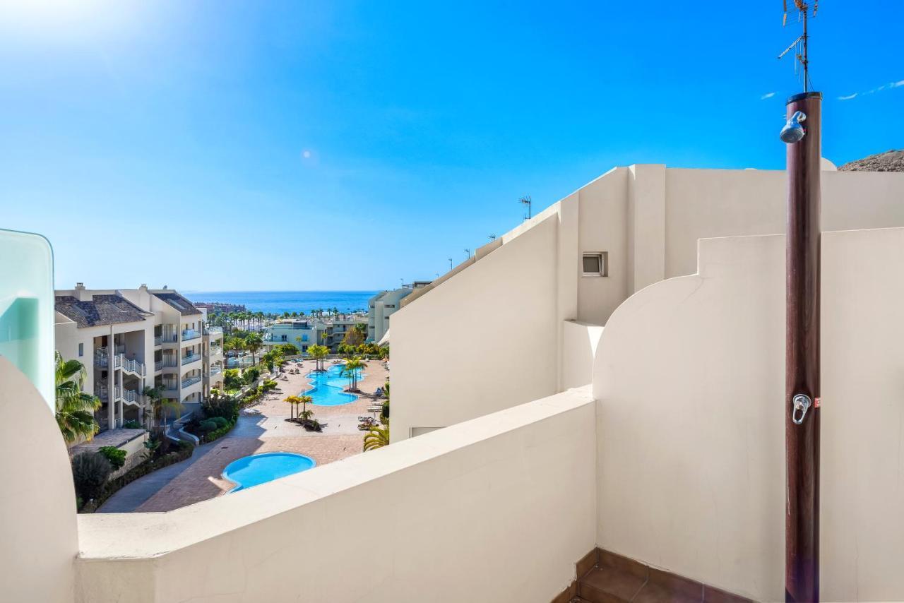פאלם-מאר Luxurioese Duplex Ferienwohnung In Sehr Ruhiger Wohnanlage Mit Meerblick מראה חיצוני תמונה