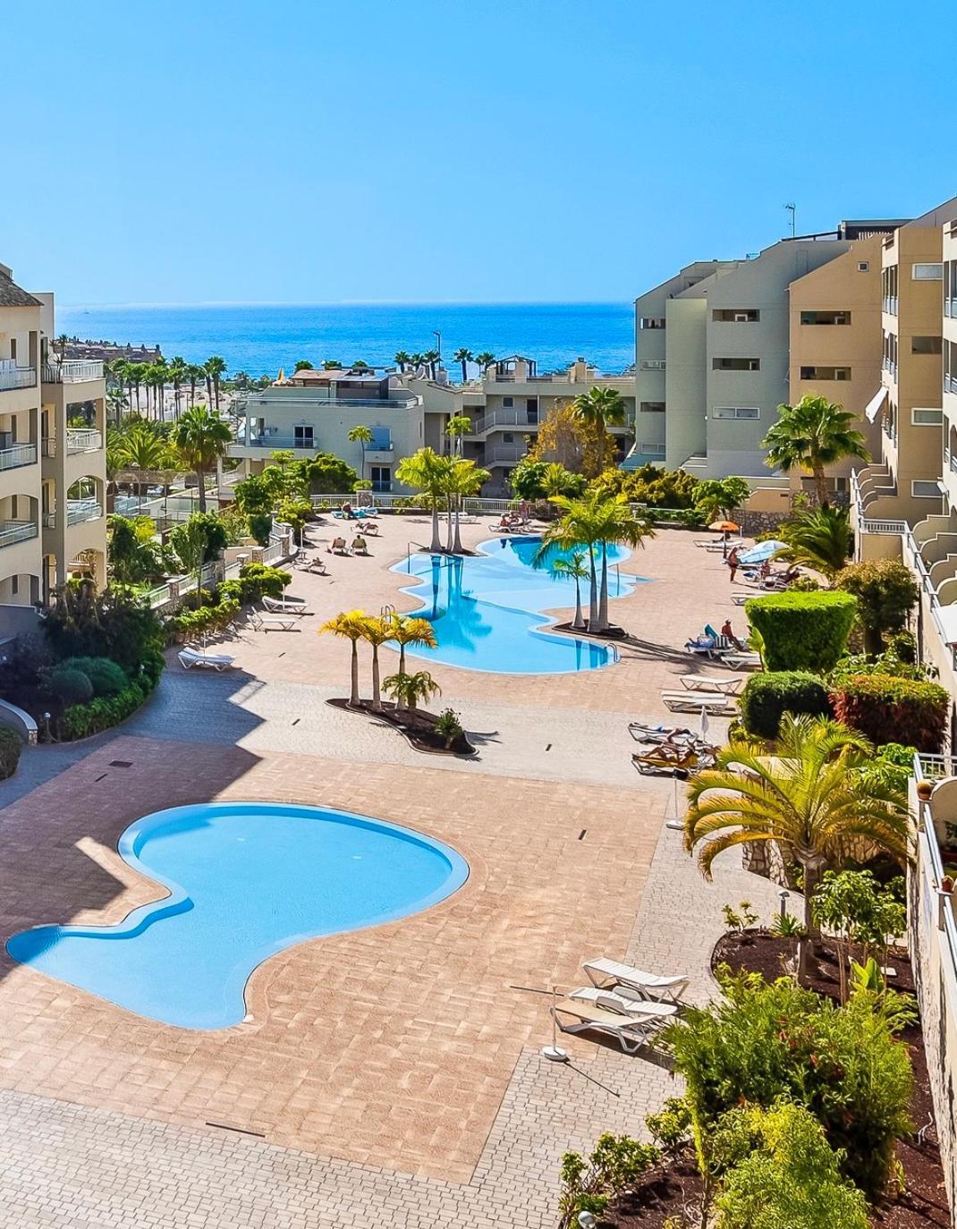 פאלם-מאר Luxurioese Duplex Ferienwohnung In Sehr Ruhiger Wohnanlage Mit Meerblick מראה חיצוני תמונה