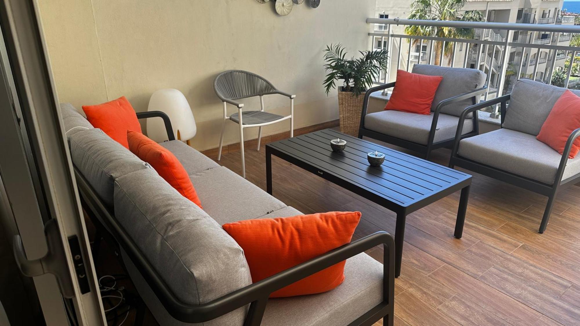 פאלם-מאר Luxurioese Duplex Ferienwohnung In Sehr Ruhiger Wohnanlage Mit Meerblick מראה חיצוני תמונה