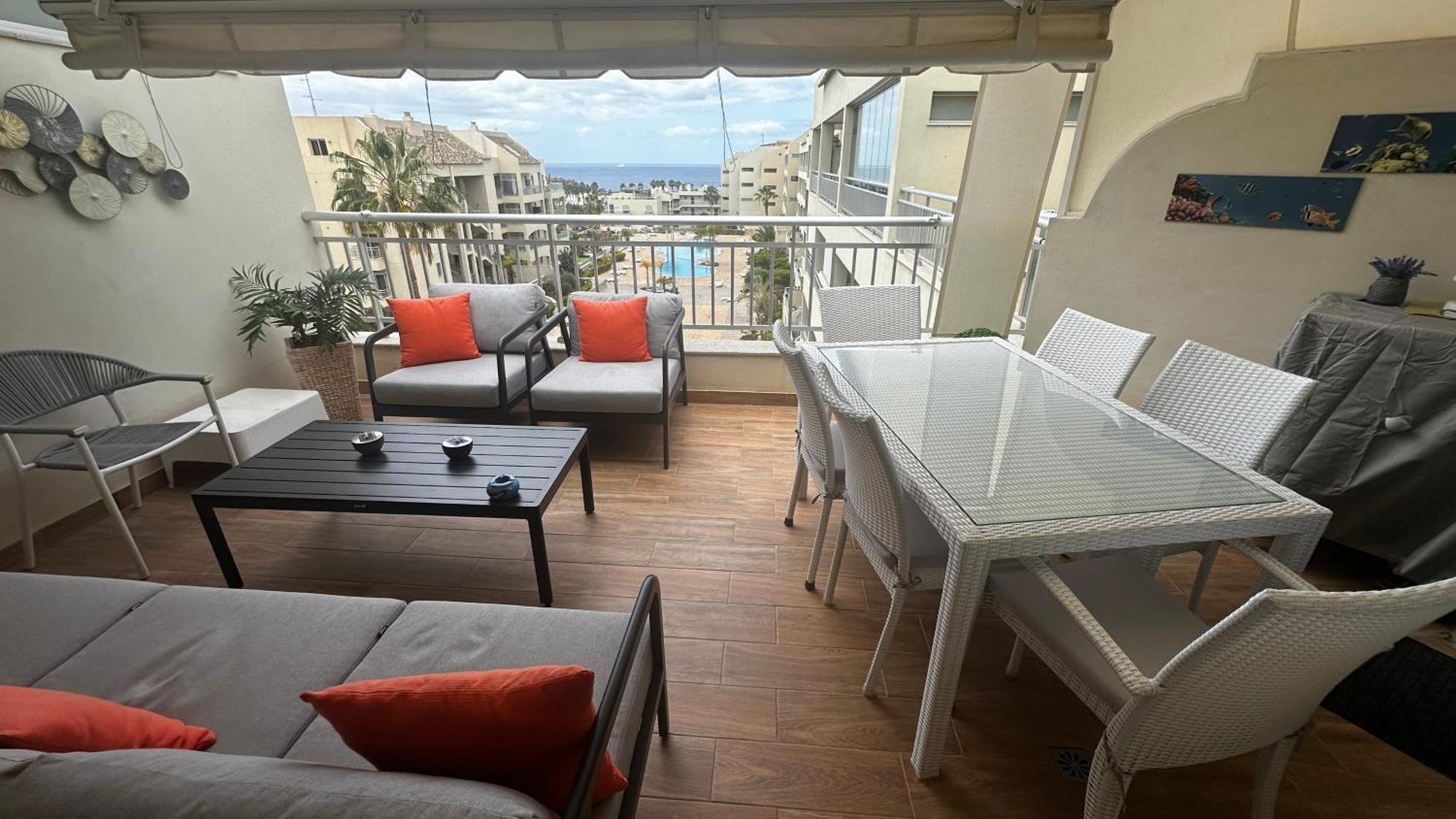 פאלם-מאר Luxurioese Duplex Ferienwohnung In Sehr Ruhiger Wohnanlage Mit Meerblick מראה חיצוני תמונה