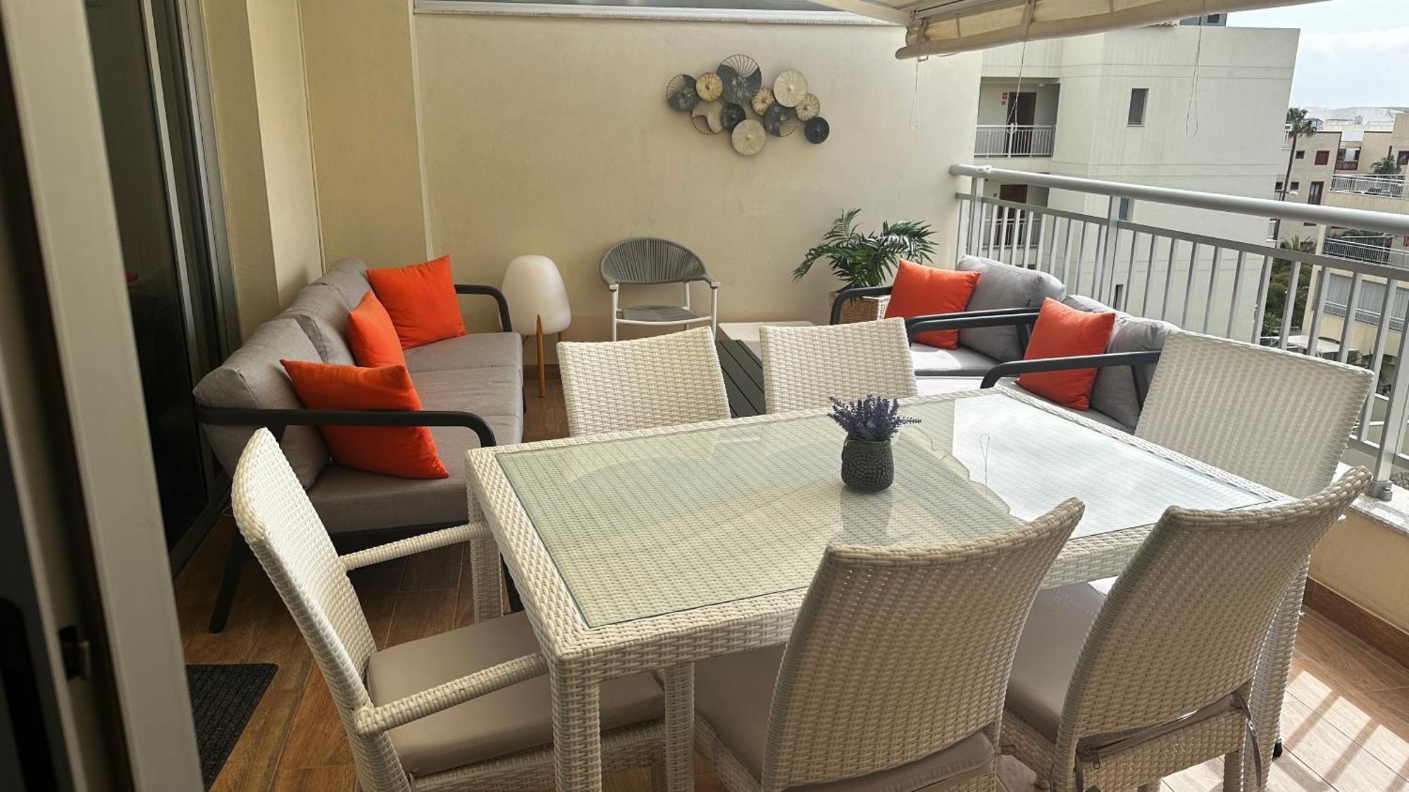 פאלם-מאר Luxurioese Duplex Ferienwohnung In Sehr Ruhiger Wohnanlage Mit Meerblick מראה חיצוני תמונה