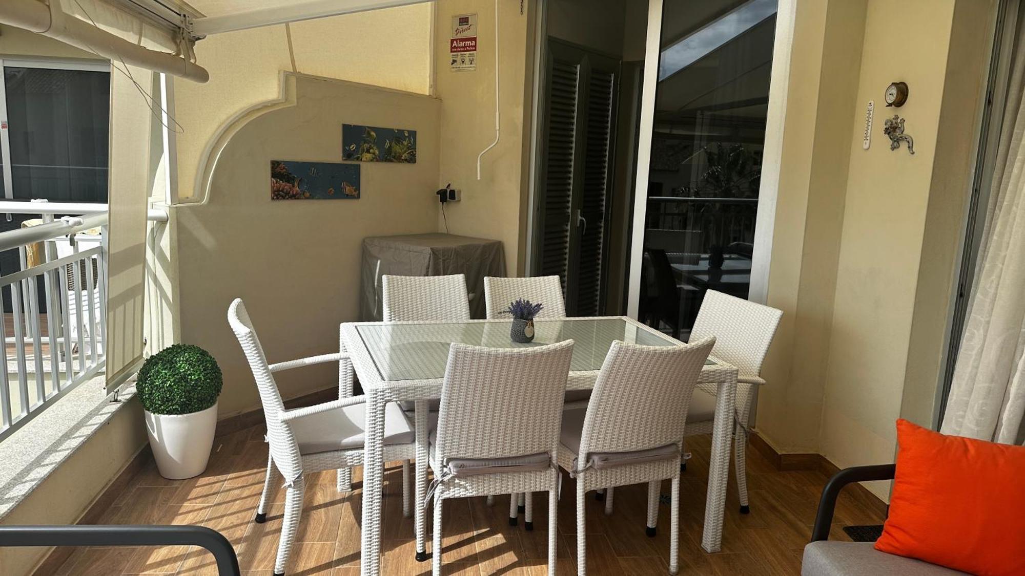 פאלם-מאר Luxurioese Duplex Ferienwohnung In Sehr Ruhiger Wohnanlage Mit Meerblick מראה חיצוני תמונה