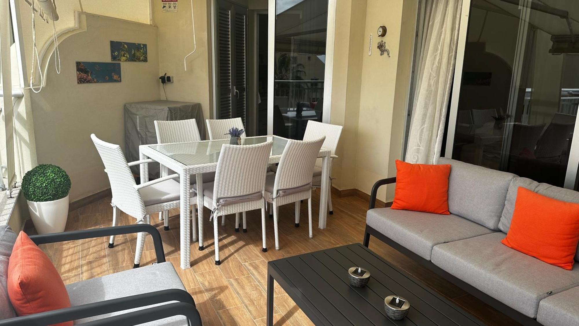 פאלם-מאר Luxurioese Duplex Ferienwohnung In Sehr Ruhiger Wohnanlage Mit Meerblick מראה חיצוני תמונה